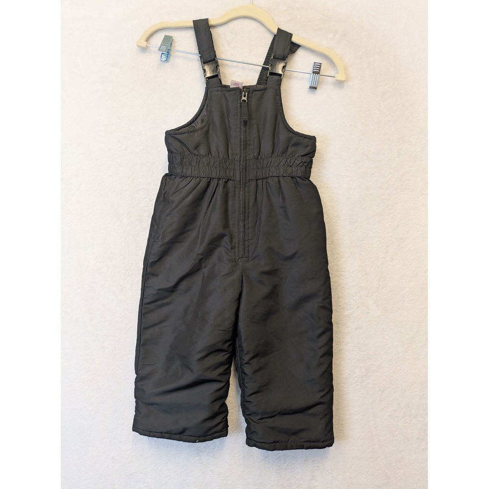 Näïve Nombre Kids Black‎ Snow Bib Overalls Size 3T Winter Ski Pants